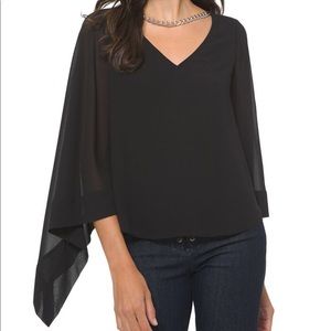 Michael Kors Asymmetrical Chain Embellished Blouse